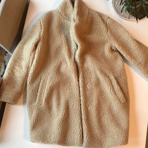 H&M teddy coat